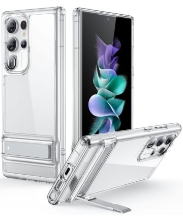 ESR Air Shield Boost Samsung Galaxy S23 Ultra Hoesje Stand Transparant Hoesjes