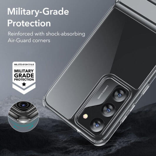 ESR Air Shield Boost Samsung Galaxy S23 Plus Hoesje Stand Transparant afbeelding 4