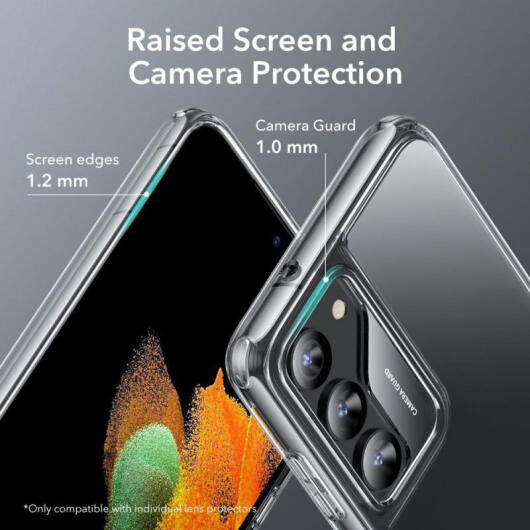 ESR Air Shield Boost Samsung Galaxy S23 Plus Hoesje Stand Transparant afbeelding 5