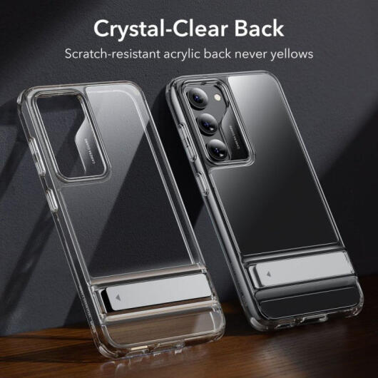 ESR Air Shield Boost Samsung Galaxy S23 Plus Hoesje Stand Transparant afbeelding 6