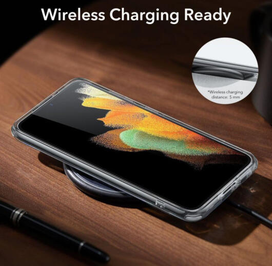 ESR Air Shield Boost Samsung Galaxy S23 Plus Hoesje Stand Transparant afbeelding 7