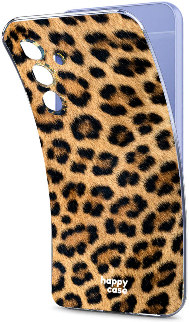 HappyCase Samsung Galaxy A54 Hoesje Flexibel TPU Wilde Panter Print afbeelding 5