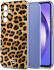 HappyCase Samsung Galaxy A54 Hoesje Flexibel TPU Wilde Panter Print afbeelding 2