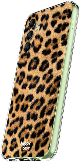HappyCase Samsung Galaxy A14 Hoesje Flexibel TPU Wilde Panter Print afbeelding 7