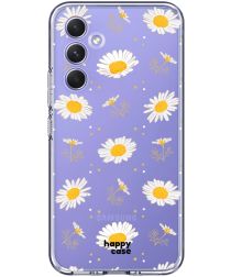 HappyCase Samsung Galaxy A54 Hoesje Flexibel TPU Bloemen Print