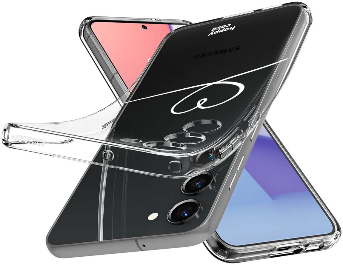HappyCase Samsung Galaxy S23 Hoesje Flexibel TPU Hartje Print afbeelding 6
