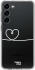 HappyCase Samsung Galaxy S23 Hoesje Flexibel TPU Hartje Print afbeelding 1