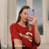 HappyCase Samsung Galaxy A54 Hoesje Flexibel TPU Hartjes Print afbeelding 6
