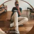 HappyCase Samsung Galaxy A14 Hoesje Flexibel TPU Hartjes Print afbeelding 4