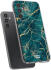 HappyCase Samsung Galaxy A34 Hoesje Flexibel TPU Aqua Marmer Print afbeelding 5