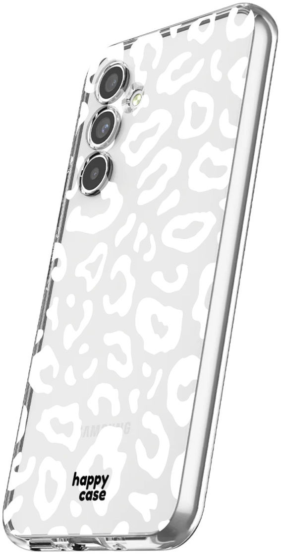 HappyCase Samsung Galaxy A54 Hoesje Flexibel TPU Luipaard Print afbeelding 6