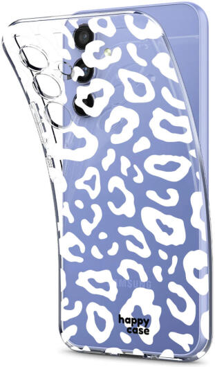 HappyCase Samsung Galaxy A54 Hoesje Flexibel TPU Luipaard Print afbeelding 8