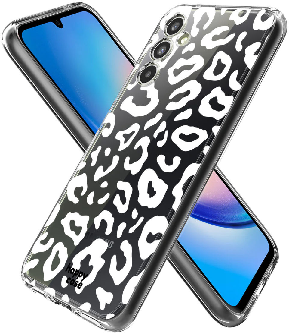 HappyCase Samsung Galaxy A34 Hoesje Flexibel TPU Luipaard Print afbeelding 6