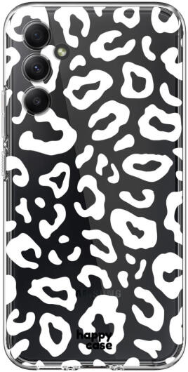HappyCase Samsung Galaxy A34 Hoesje Flexibel TPU Luipaard Print afbeelding 1
