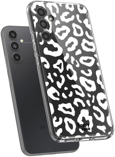 HappyCase Samsung Galaxy A34 Hoesje Flexibel TPU Luipaard Print afbeelding 9