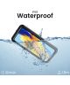 SBG Samsung Galaxy A54 Waterdicht Hoesje Schokbestendig Zwart