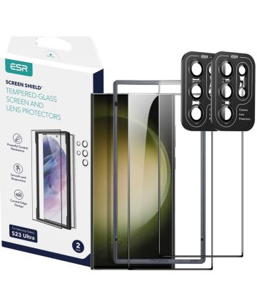 ESR Samsung S23 Ultra Camera + Screen Protector Tempered Glass 2+2Pack Screen Protectors