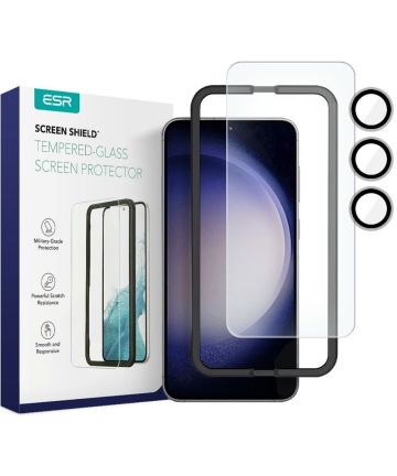 ESR Samsung S23 Plus Camera + Screen Protector Tempered Glass 2+2 Pack Screen Protectors