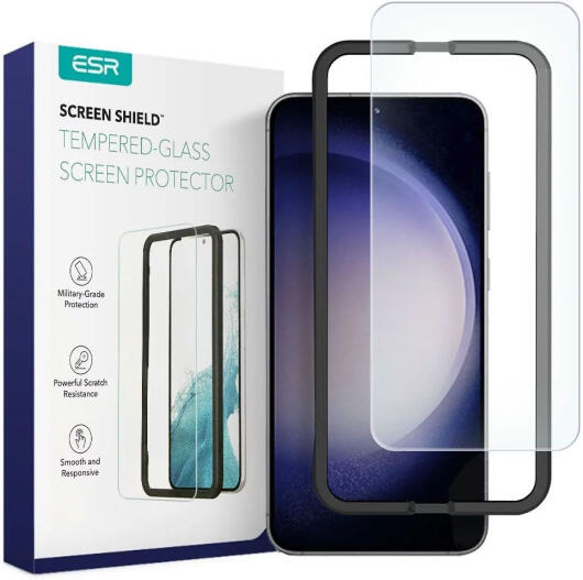 ESR Samsung S23 Screen Protector Tempered Glass met Montageframe afbeelding 1