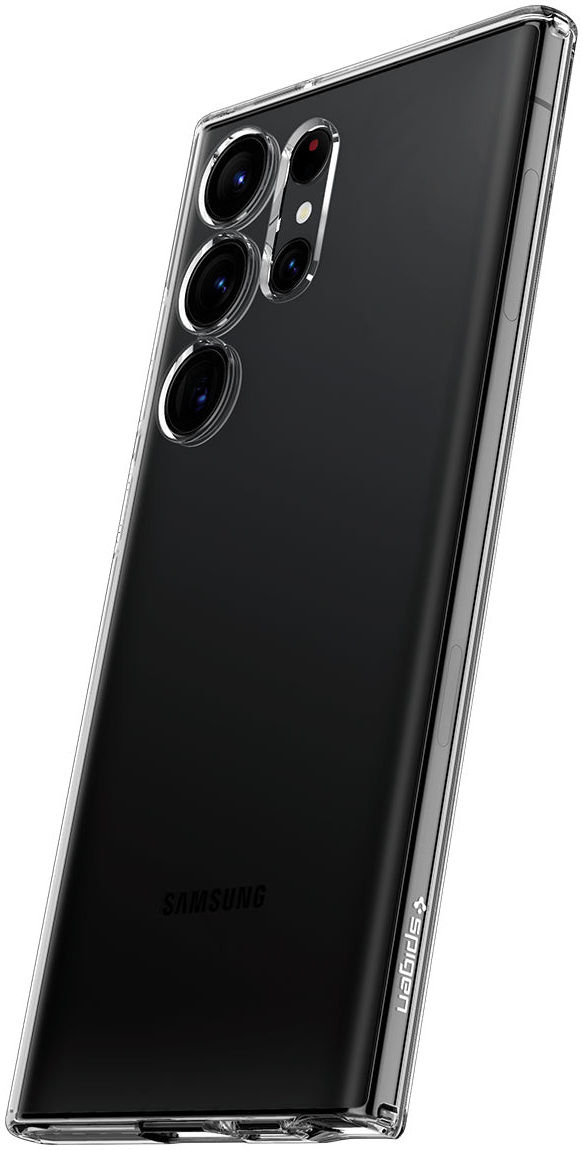 Spigen Liquid Crystal Samsung S23 Ultra Hoesje Back Cover Transparant afbeelding 12