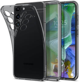 Spigen Liquid Crystal Samsung Galaxy S23 Plus Hoesje Back Cover Zwart