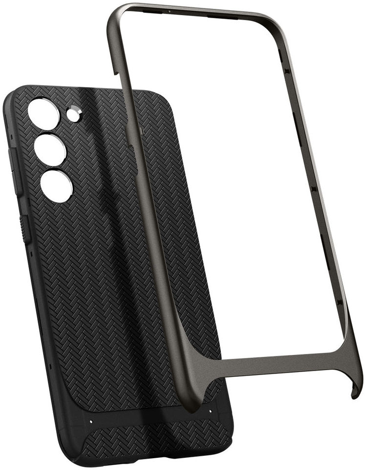 Spigen Neo Hybrid Samsung Galaxy S23 Hoesje Back Cover Gunmetal afbeelding 3