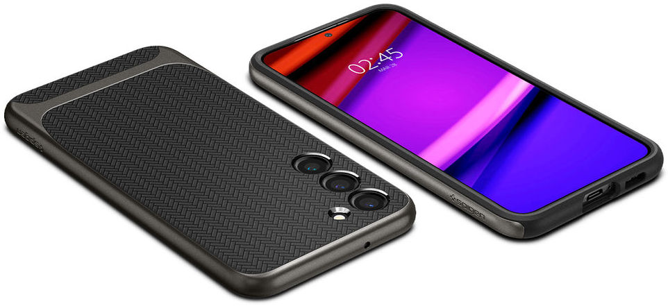 Spigen Neo Hybrid Samsung Galaxy S23 Hoesje Back Cover Gunmetal afbeelding 4