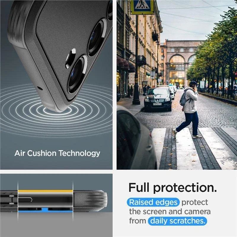 Spigen Rugged Armor Samsung Galaxy S23 Hoesje Back Cover Zwart afbeelding 4