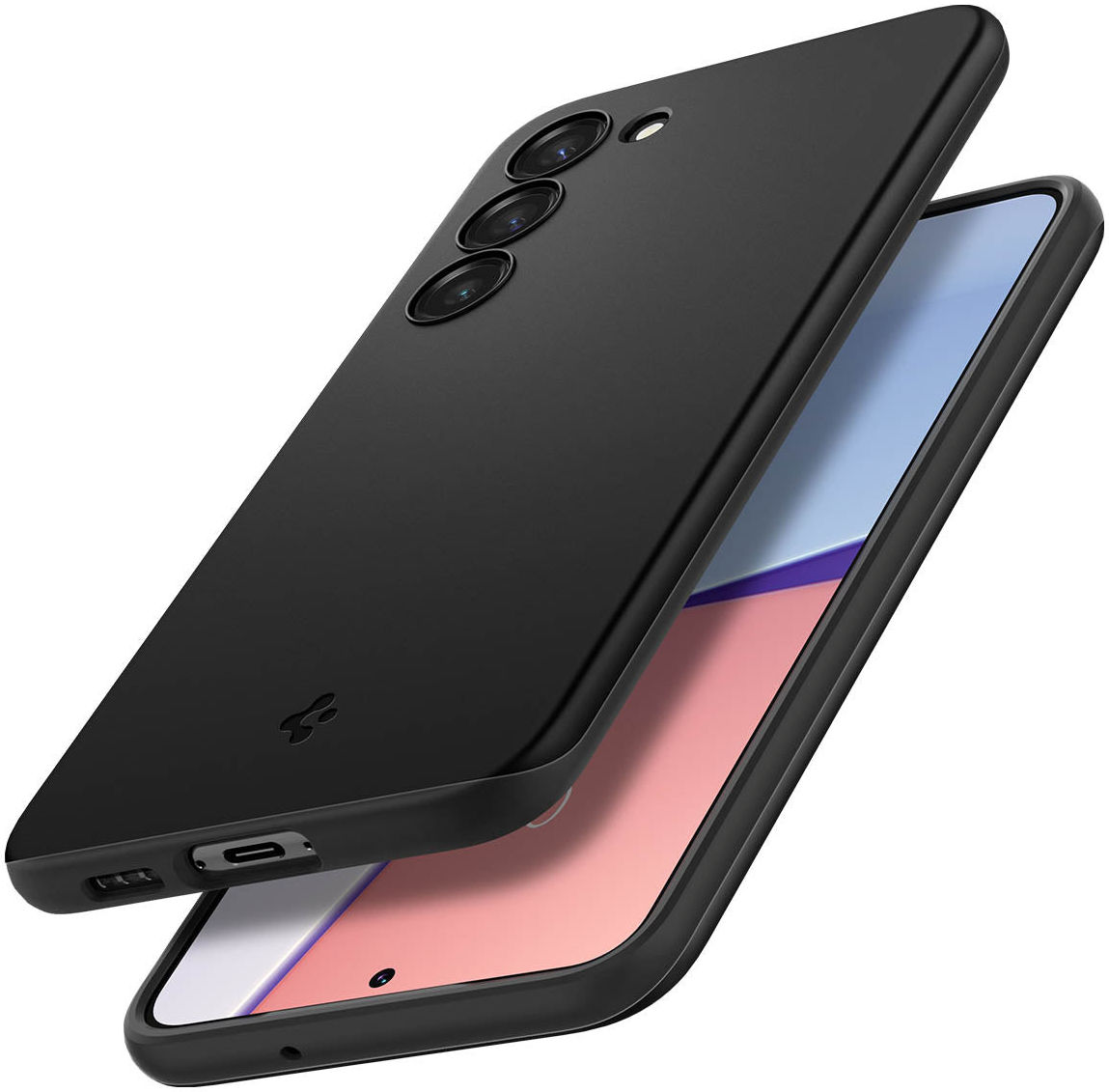 Spigen Thin Fit Samsung Galaxy S23 Hoesje Back Cover Zwart afbeelding 11