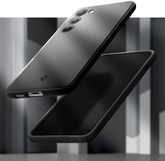 Spigen Thin Fit Samsung Galaxy S23 Hoesje Back Cover Zwart afbeelding 8