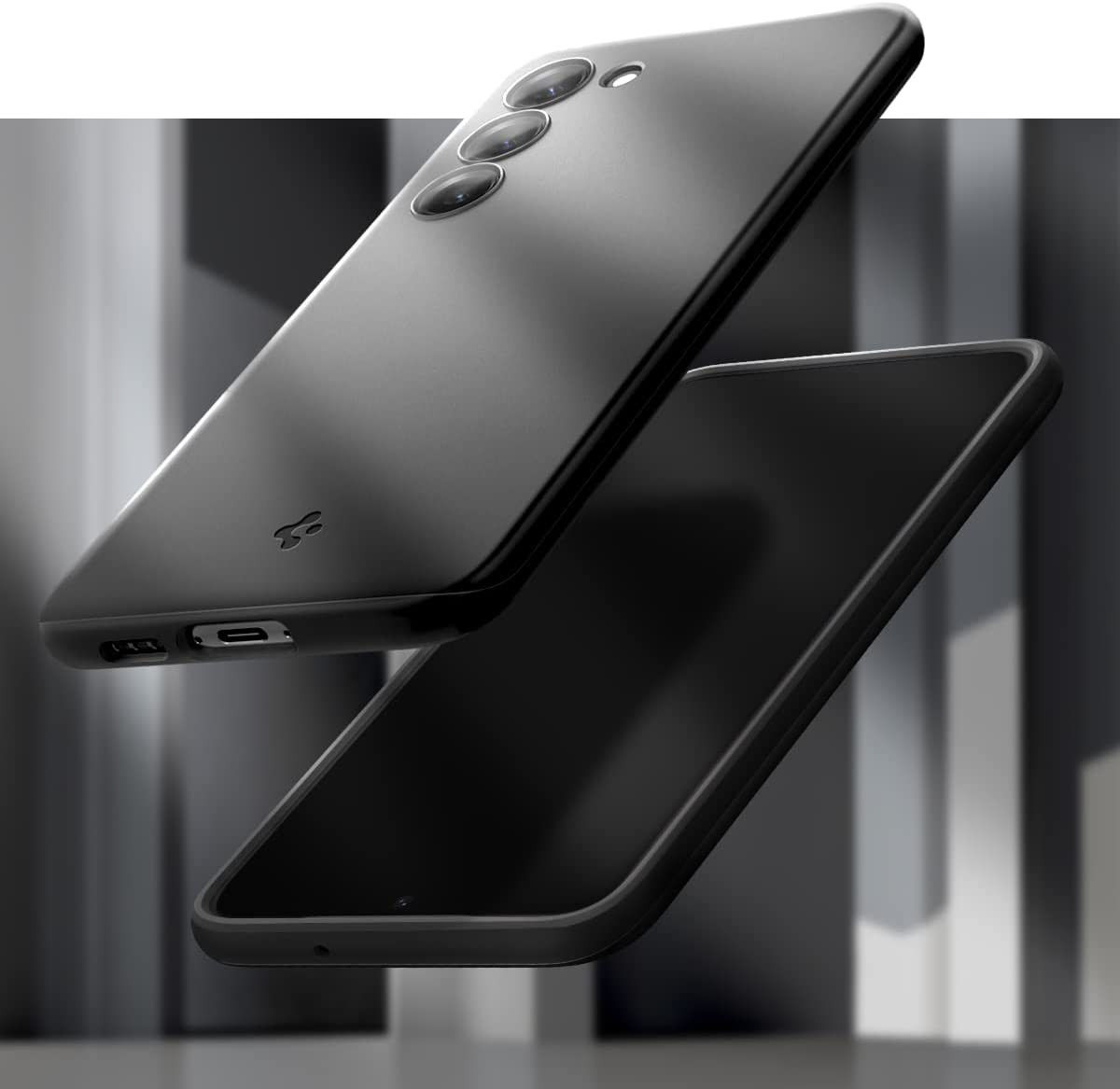 Spigen Thin Fit Samsung Galaxy S23 Plus Hoesje Back Cover Zwart afbeelding 8