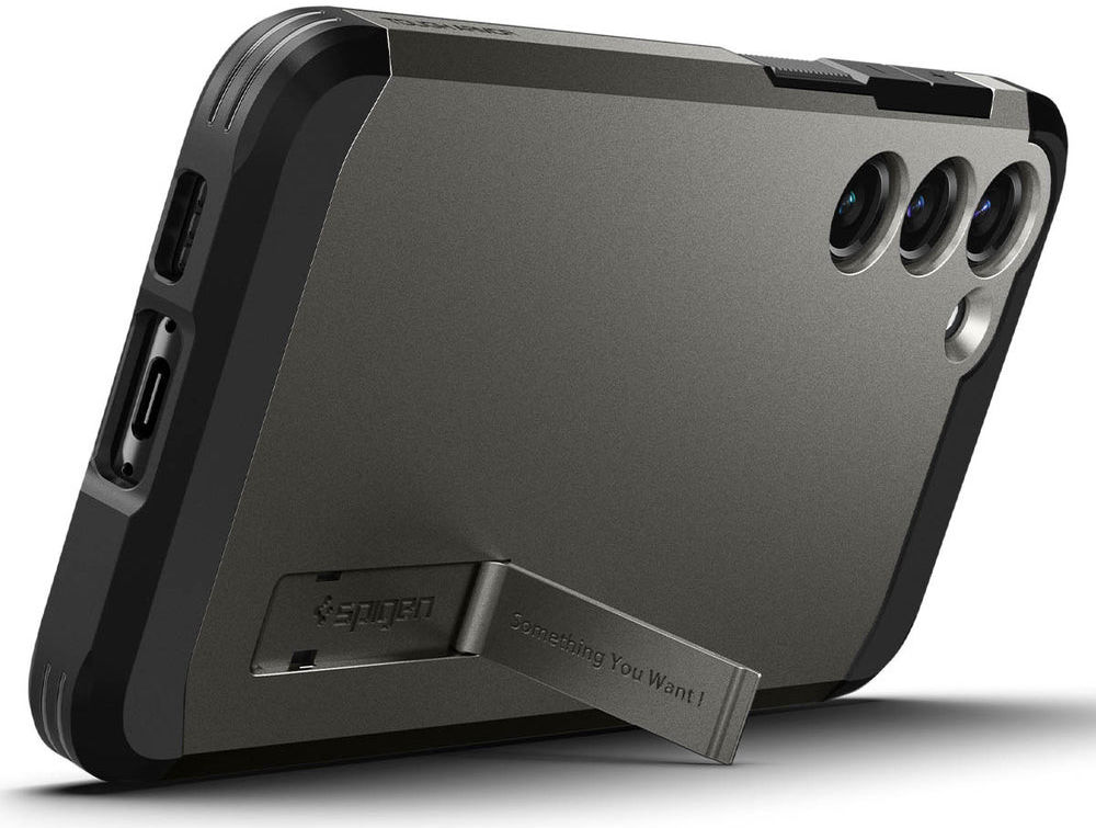 Spigen Tough Armor Samsung Galaxy S23 Hoesje Back Cover Gunmetal afbeelding 9