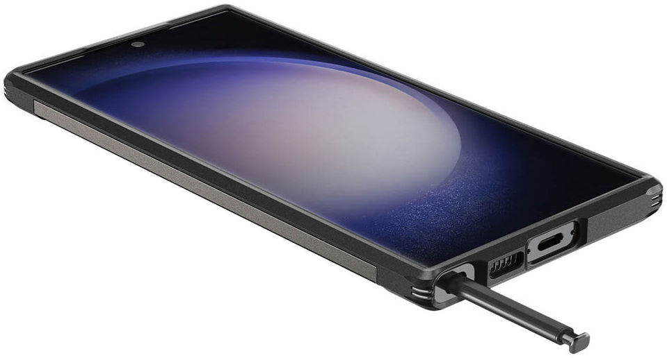 Spigen Tough Armor Samsung Galaxy S23 Ultra Hoesje Back Cover Gunmetal afbeelding 11