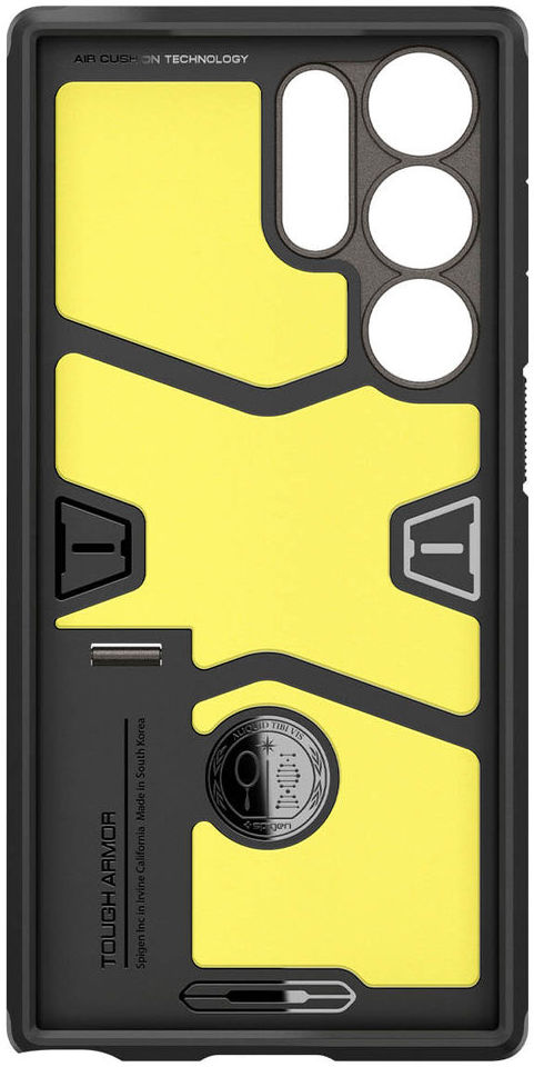 Spigen Tough Armor Samsung Galaxy S23 Ultra Hoesje Back Cover Gunmetal afbeelding 14