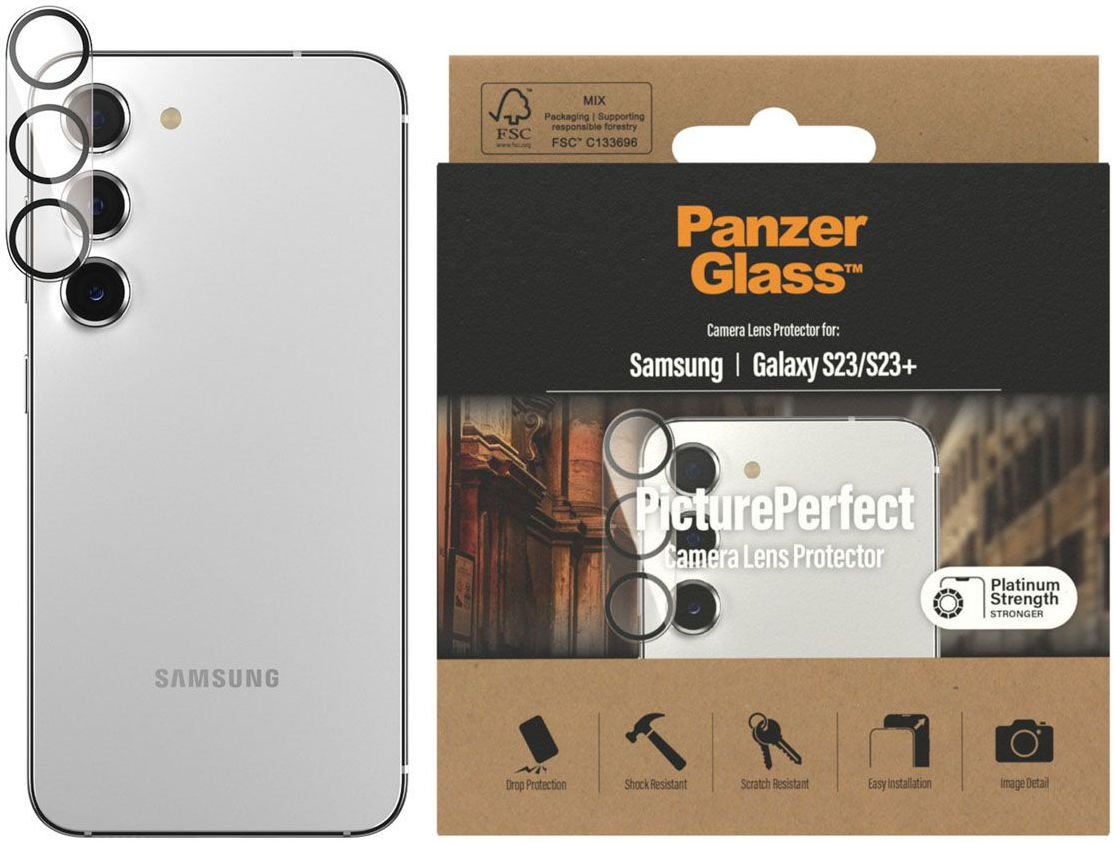PanzerGlass PicturePerfect Samsung Galaxy S23 / S23+ Camera Protector afbeelding 2
