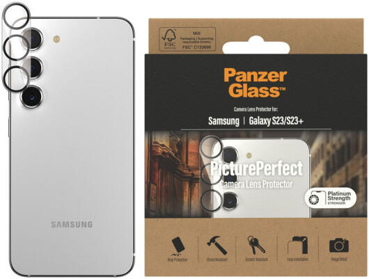 PanzerGlass PicturePerfect Samsung Galaxy S23 / S23+ Camera Protector afbeelding 2