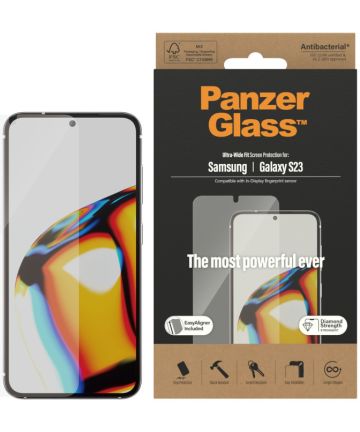 PanzerGlass Ultra-Wide Samsung Galaxy S23 Screen Protector Screen Protectors
