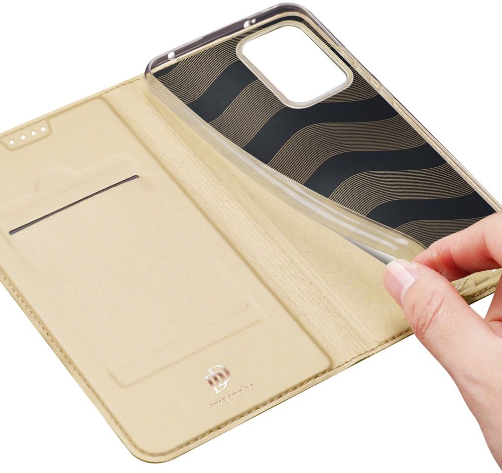 Dux Ducis Skin Pro Xiaomi Redmi Note 12 5G/Poco X5 Hoesje Wallet Goud afbeelding 5