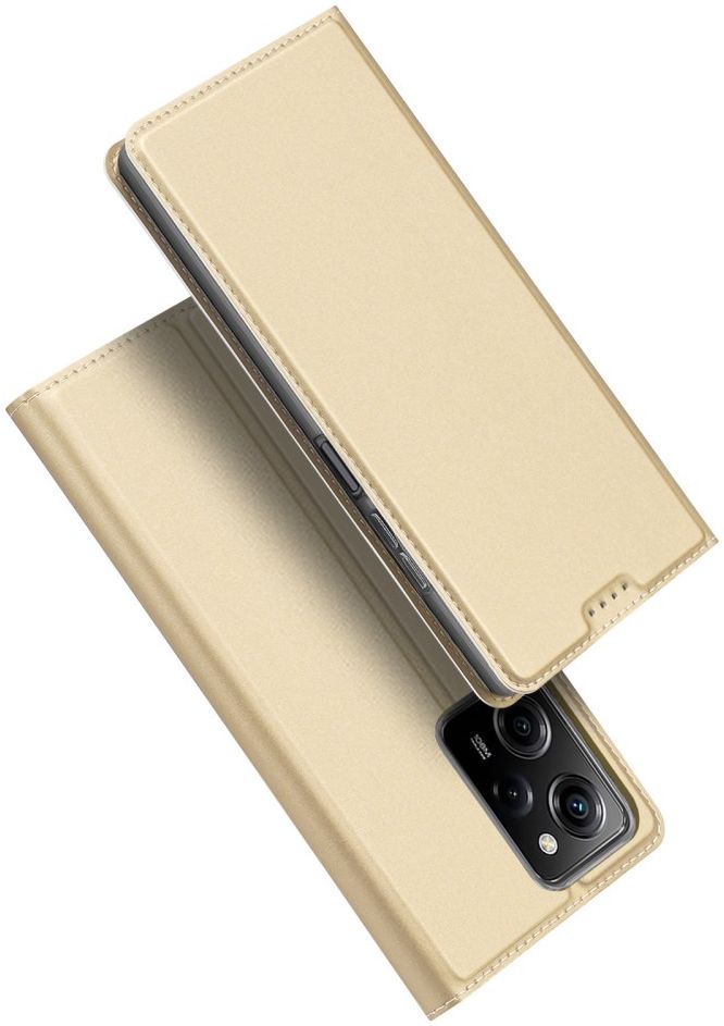 Dux Ducis Skin Pro Xiaomi Redmi Note 12 Pro / Poco X5 Pro Hoesje Goud afbeelding 4