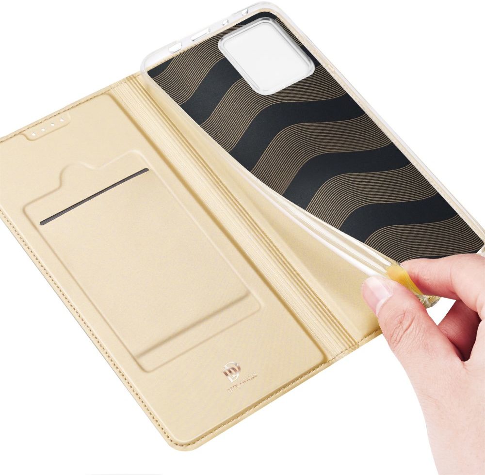 Dux Ducis Skin Pro Xiaomi Redmi Note 12 Pro / Poco X5 Pro Hoesje Goud afbeelding 5