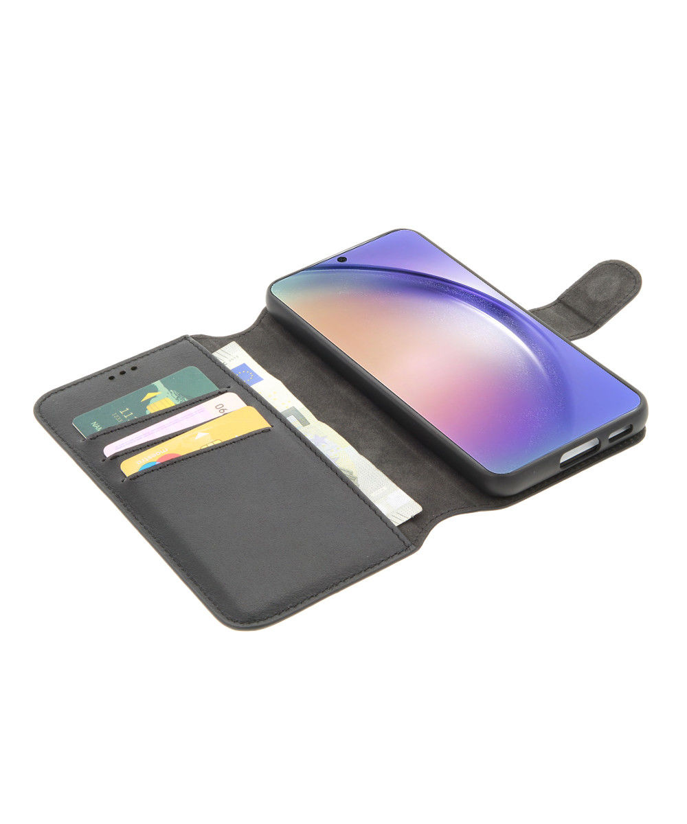Minim 2-in-1 Samsung Galaxy A54 Hoesje Book Case en Back Cover Zwart afbeelding 8