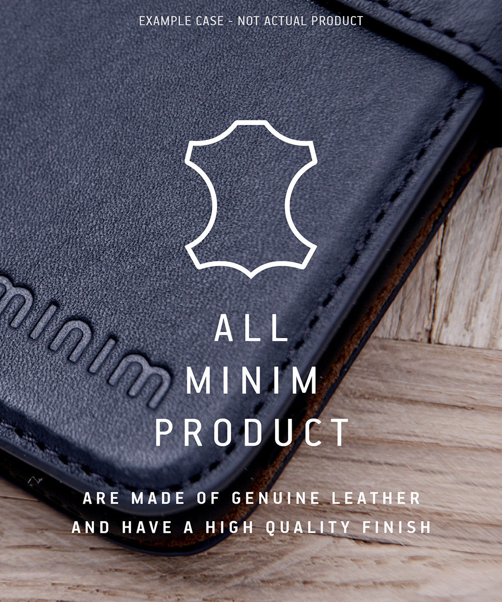 Minim 2-in-1 Samsung Galaxy A54 Hoesje Book Case en Back Cover Zwart afbeelding 13