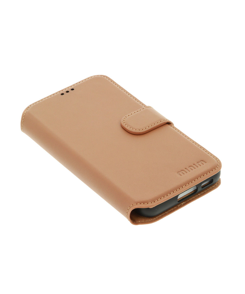 Minim 2-in-1 Samsung Galaxy A54 Hoesje Book Case en Back Cover Bruin afbeelding 9