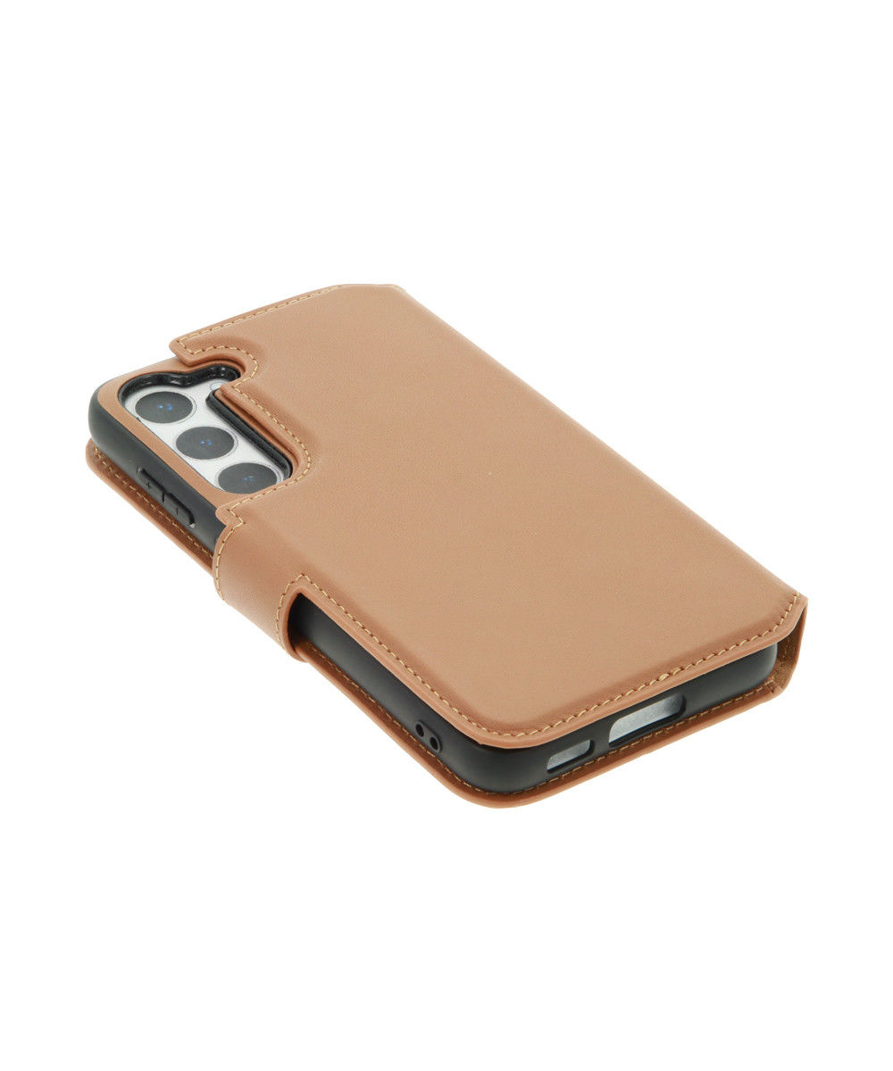 Minim 2-in-1 Samsung Galaxy A54 Hoesje Book Case en Back Cover Bruin afbeelding 10