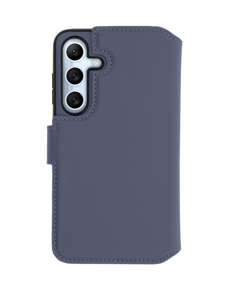 Minim 2-in-1 Samsung Galaxy A54 Hoesje Book Case en Back Cover Blauw afbeelding 7