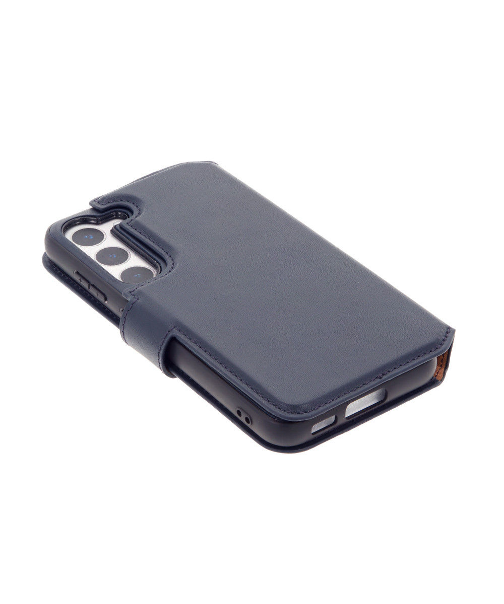 Minim 2-in-1 Samsung Galaxy A54 Hoesje Book Case en Back Cover Blauw afbeelding 10