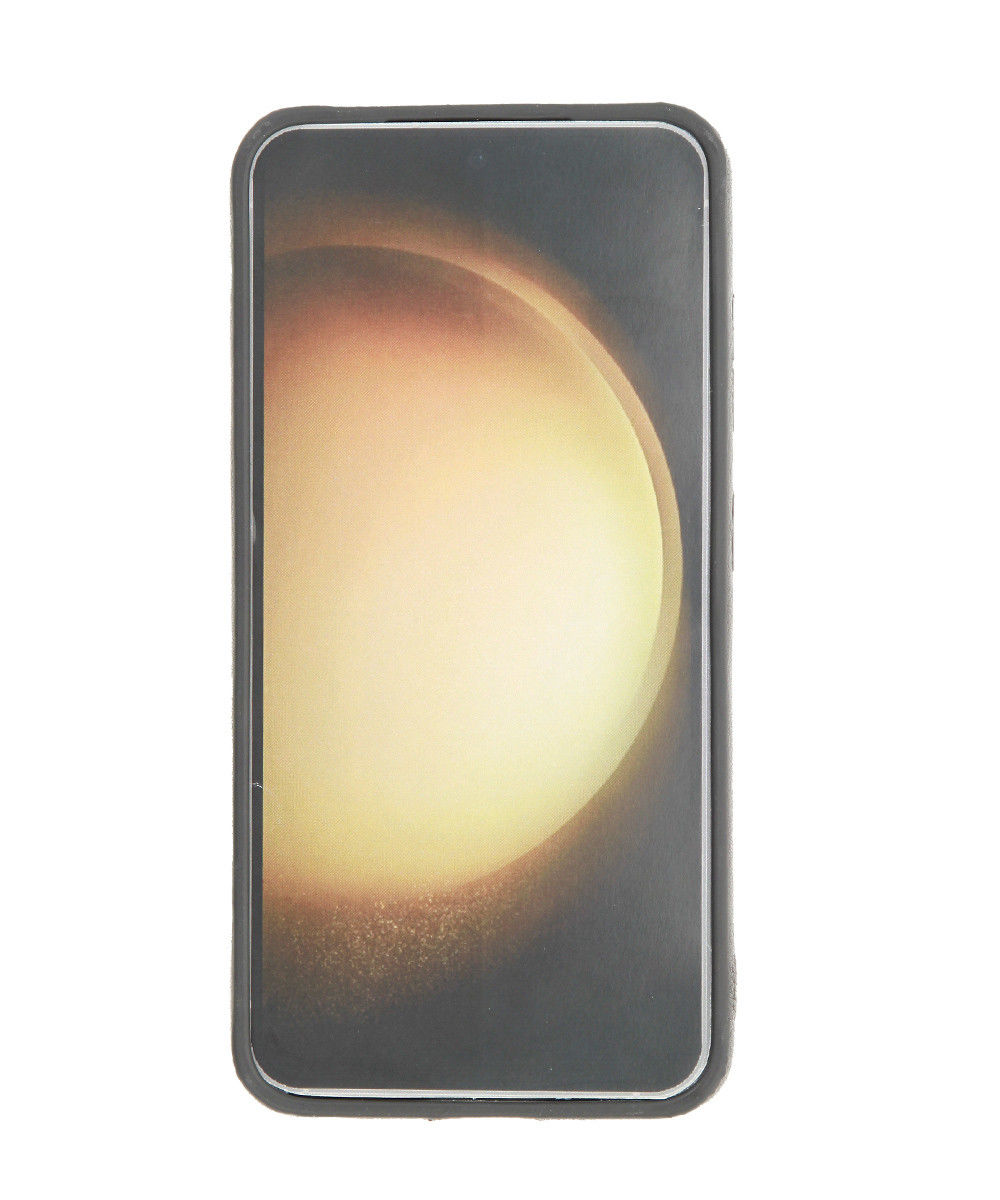 Minim Samsung Galaxy S23 Hoesje Back Cover Echt Leer Zwart afbeelding 5