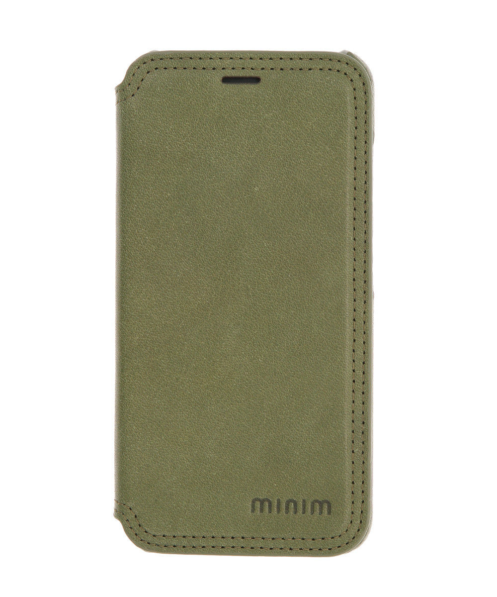 Minim Samsung Galaxy A54 Hoesje Wallet Book Case Echt Leer Groen afbeelding 5