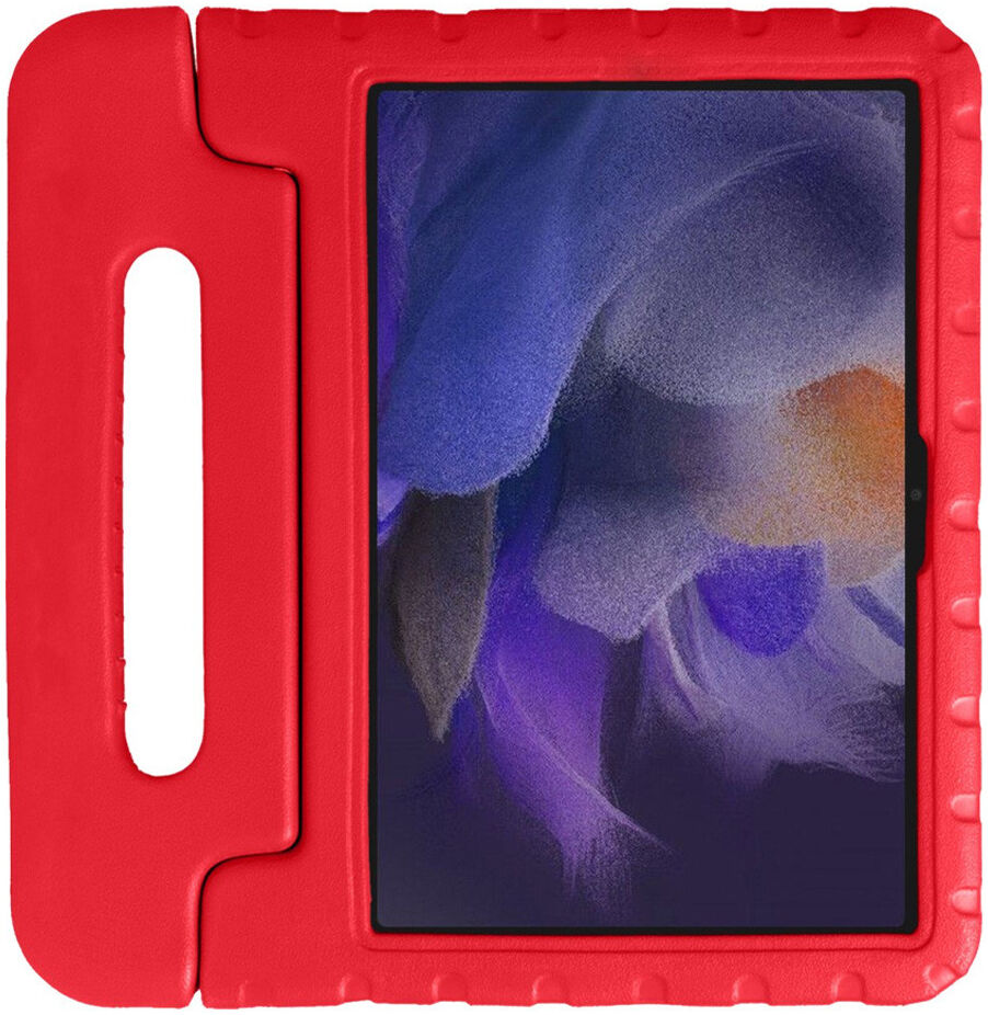 Samsung Galaxy Tab A8 Kinder Tablethoes met Handvat Rood afbeelding 1