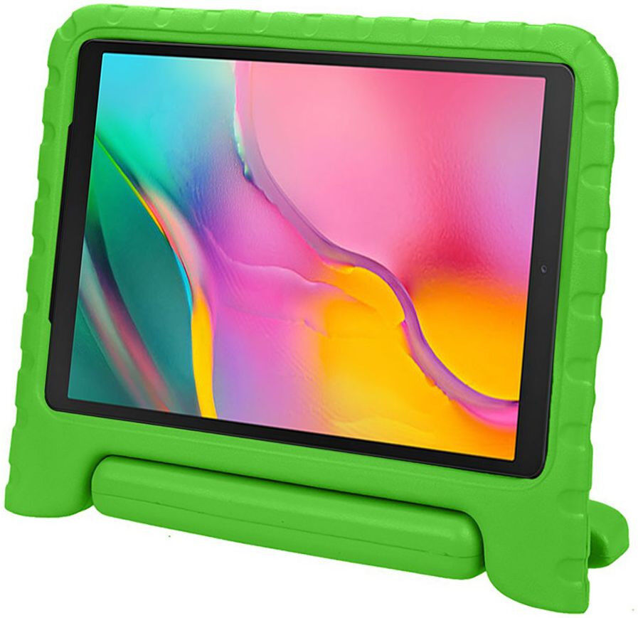 Samsung Galaxy Tab A 10.1 (2019) Kinder Tablethoes met Handvat Groen